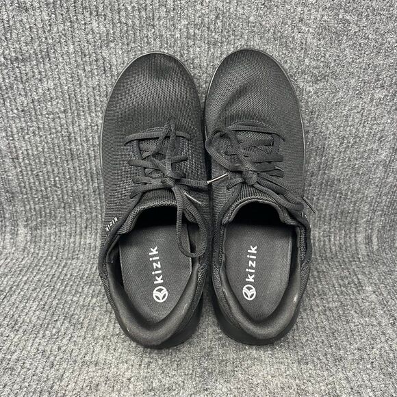 Kizik Madrid Eco Knit Hands Free Athletic Slip On Shoes‎ Black Mens Size 12 Wide - Picture 7 of 8